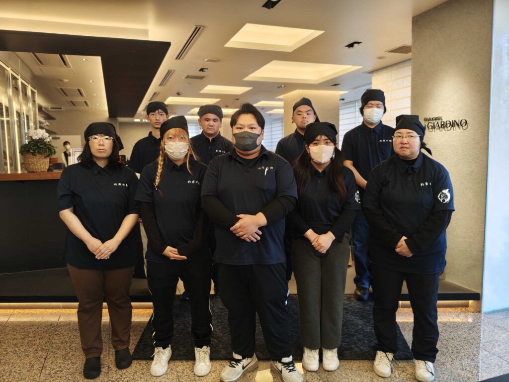 約束の樹のホテル清掃チーム